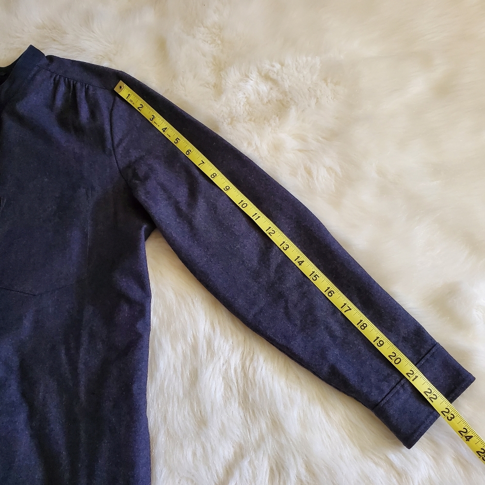 Madewell Latitude Shirtdress in Charcoal Gray Size M EUC - Picture 14 of 14